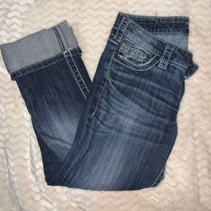 Silver women’s capris, santorini style